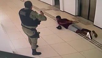Policial impede tentativa de furto de arma