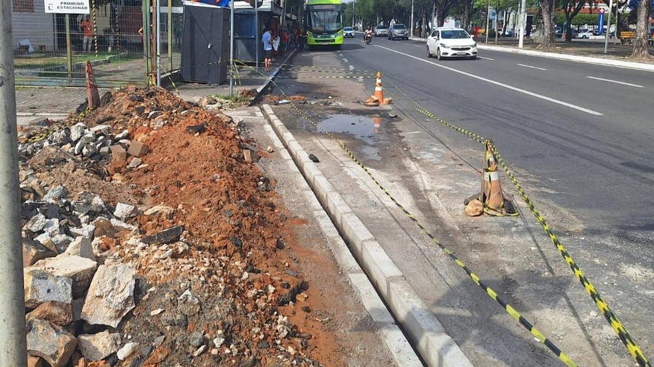 Obra de drenagem