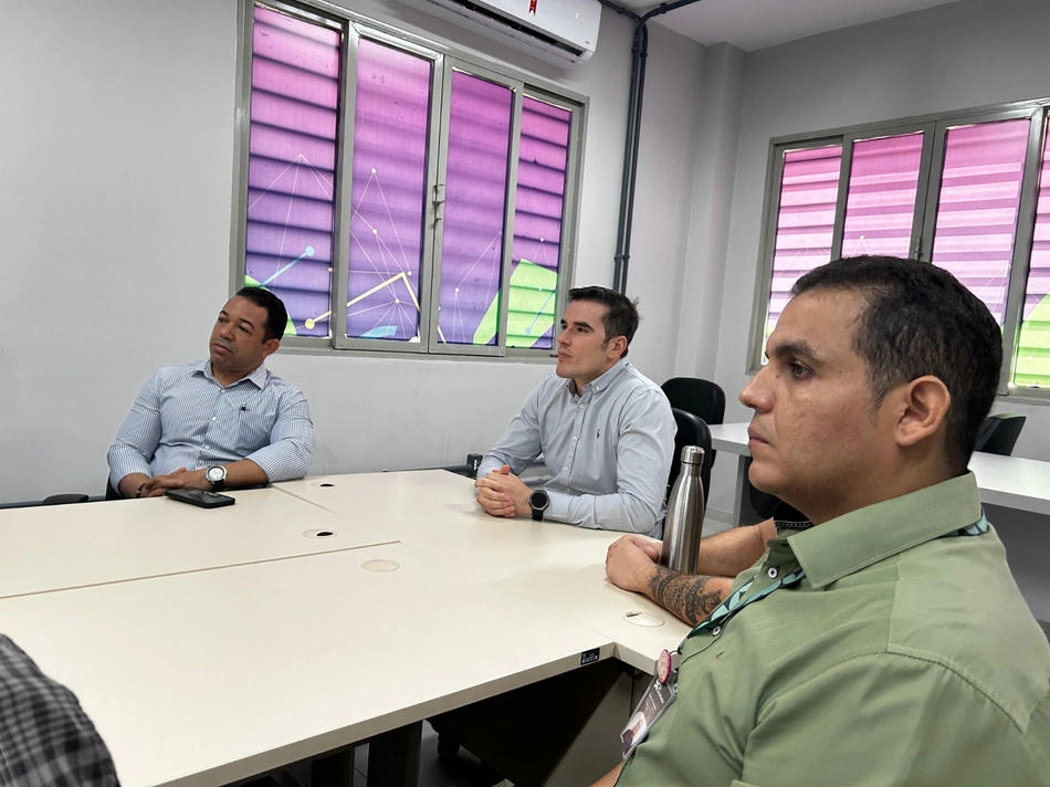 Reunião de integração de câmeras de videomonitoramento