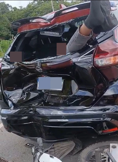 Acidente de moto na zona Sul de Teresina