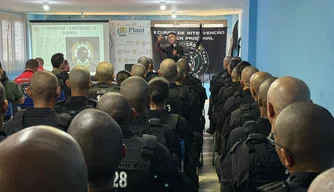 Curso de Intervenção Tática no Piauí
