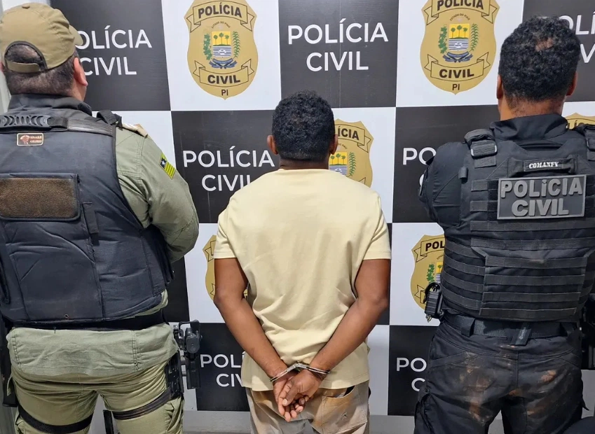 Suspeito de latrocínio no Tocantins é preso no interior do Piauí