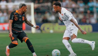 Corinthians e Santos empatam na Vila Belmiro