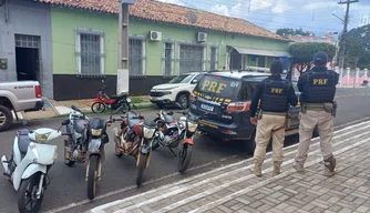 Veículos recuperados pela PRF