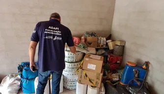 Operação da Adapi apreende 70 litros de agrotóxicos irregulares no Norte do Piauí