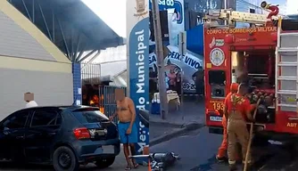 Incêndio no Mercado São Joaquim