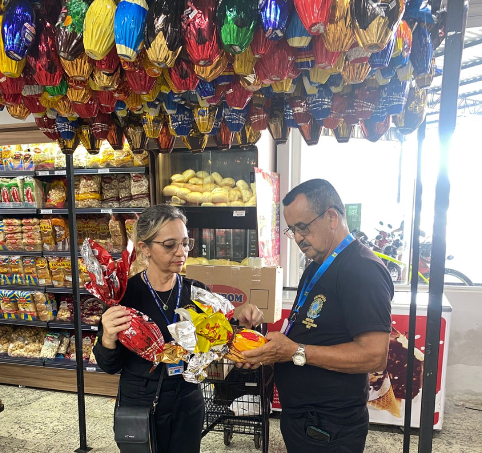 Operação Páscoa avalia ovos de páscoa