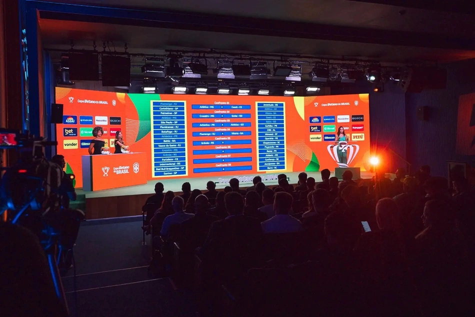 Copa do Brasil: confrontos da 5ª fase definidos por sorteio da CBF