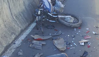 Motociclista cai de viaduto da Tabuleta na zona Sul de Teresina