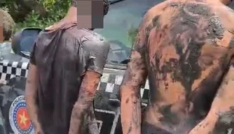 Quadrilha tentou fugir por área de mangue