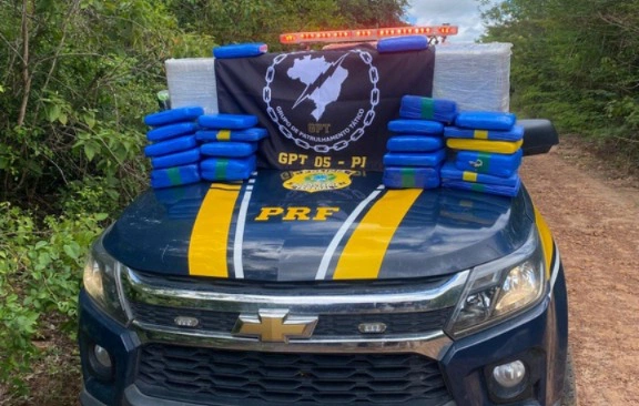 PRF apreende 90 Kg de skunk durante ação na BR-402 no Maranhão
