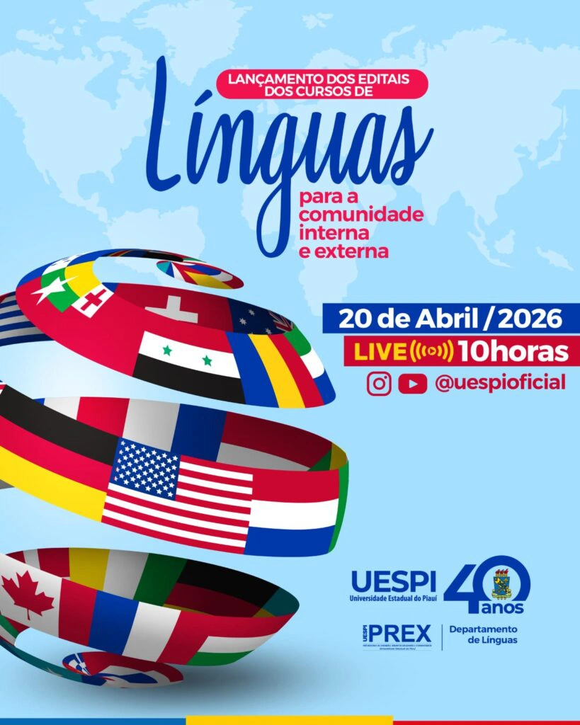 Uespi lança editais para cursos gratuitos de línguas nesta segunda (20)