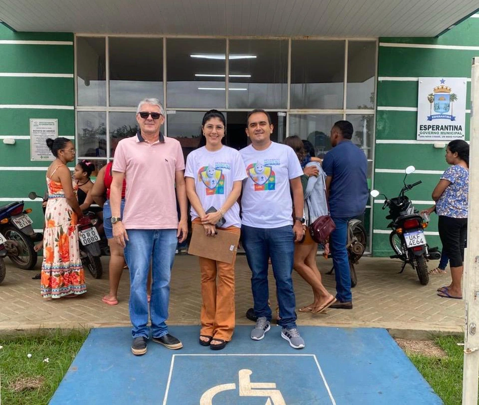 Secretaria de Saúde de Esperantina realiza “Dia D” de vacinação com pontos estratégicos na zona urbana