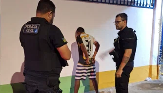 Polícia Civil prende homem por violência doméstica no Centro de Teresina