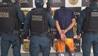 Polícia Civil conduz suspeito de tentativa de homicídio em Esperantina