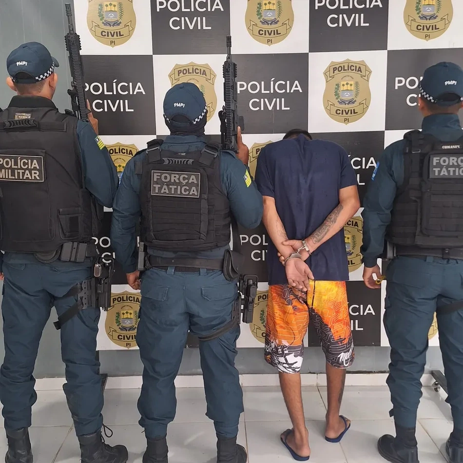 Polícia Civil conduz suspeito de tentativa de homicídio em Esperantina