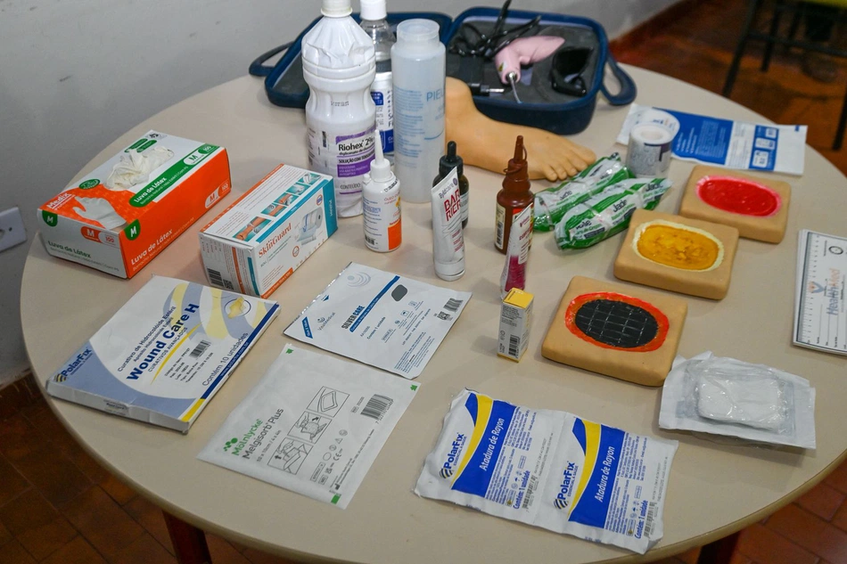 Capacitação sobre feridas, curativos e prevenção de úlcera por pressão