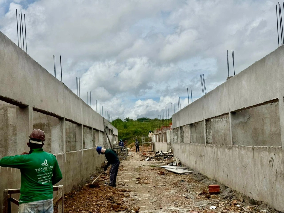 Obras avançam