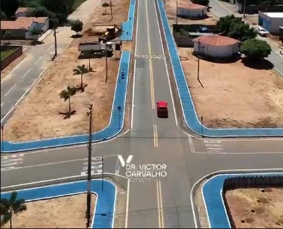 Transformação completa do centro de Coronel José Dias
