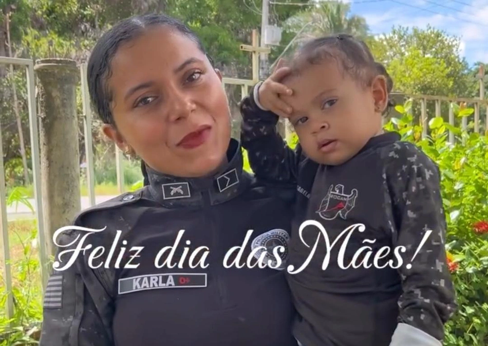 Policial da ROCAM relata a conciliação da profissão e da maternidade