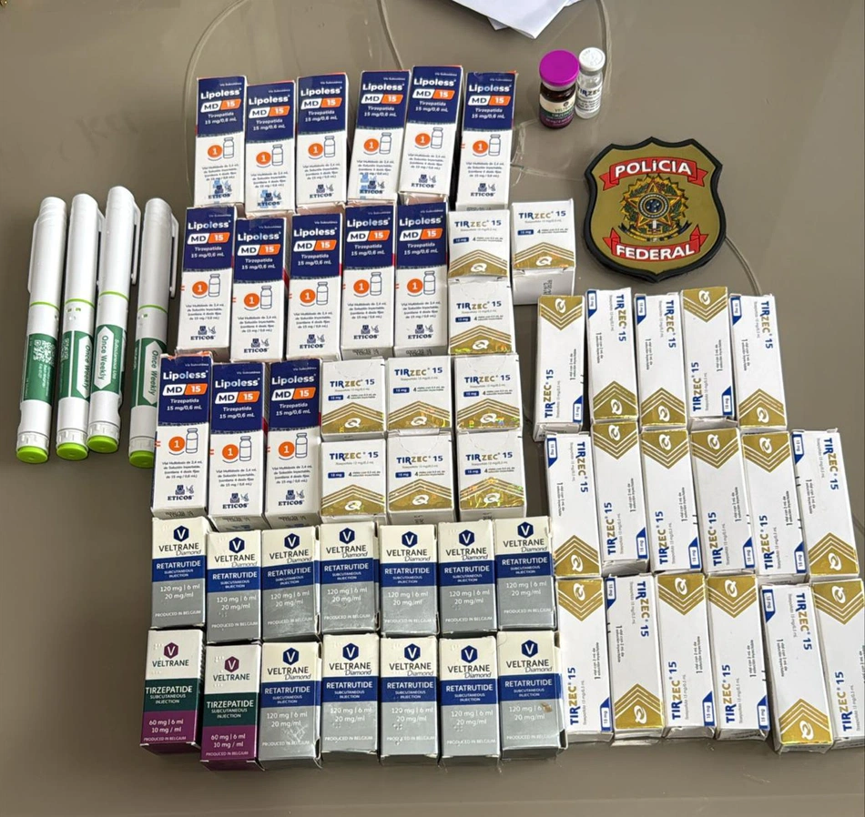 Polícia Federal desarticula contrabando de medicamentos emagrecedores em Teresina