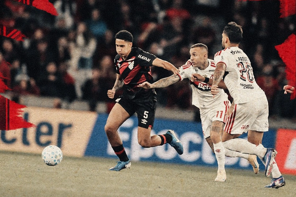 Flamengo se distancia da liderança após empate contra Athletico