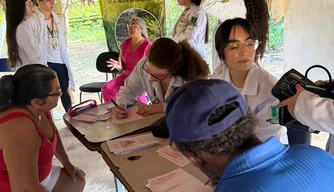 Aldeia indígena em Piripiri recebe ação de saúde e debate sobre inclusão social