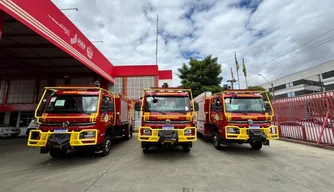 Corpo de Bombeiros do Piauí recebe 24 novos veículos para reforçar combate a incêndios