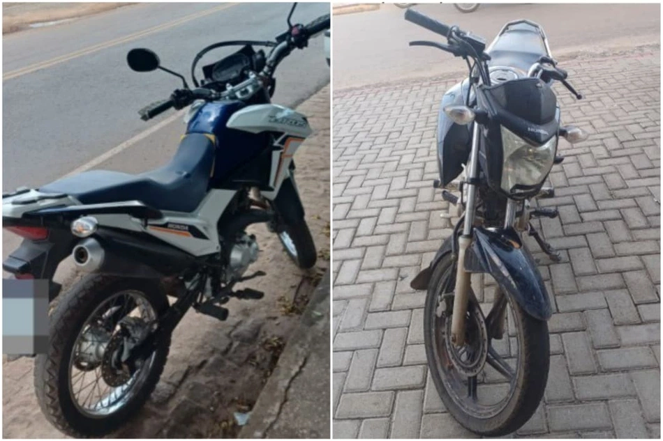 PRF recupera três motocicletas adulteradas e com registros de crime em Barras