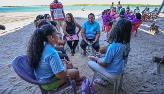 Marisqueiras nordestinas realizam intercâmbio para preservação ambiental no litoral do Piauí