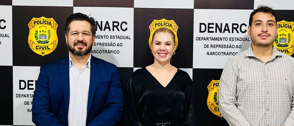 Ministério Público e Denarc alinham fluxos de investigação contra tráfico de drogas em Teresina