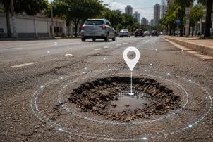 Teresinenses podem solicitar ações de tapa-buracos pelo WhatsApp