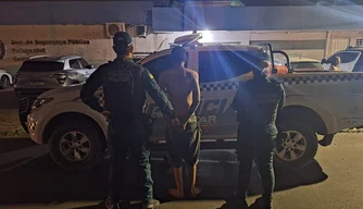 Polícia Militar prende homem suspeito de ameaçar a mãe em Jaicós