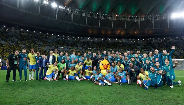 Delegação da seleção brasileira