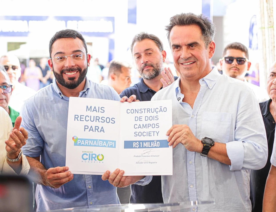Ciro Nogueira garante R$ 4,8 milhões e garante pavimentação de várias ruas em Parnaíba