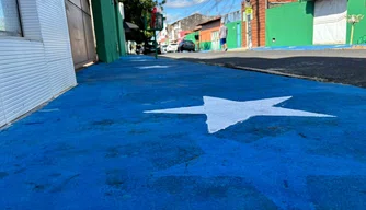 Rua da Copa do bairro Dirceu I