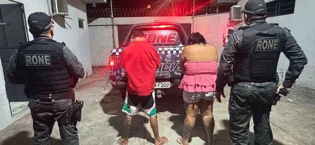 Polícia Militar prende casal suspeito e apreende entorpecentes em Parnaíba no litoral do Piauí