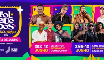 Folguedos São João reúne comemorações de junho nesta sexta e sábado, em Teresina