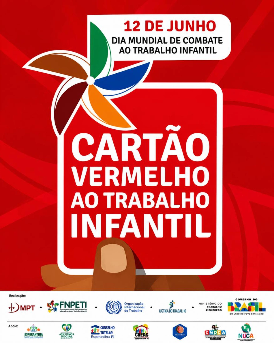 Combate ao Trabalho Infantil é Compromisso de Toda a Sociedade