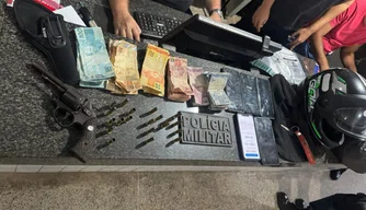 Polícia Militar prende suspeito de realizar uma sequência de roubos em Piripiri