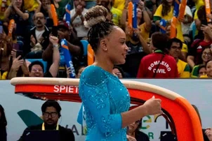 Rebeca Andrade conquista medalha de ouro no Pan-Americano