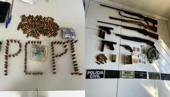 Operação policial contra organização criminosa prende duas pessoas em Morro Cabeça no Tempo