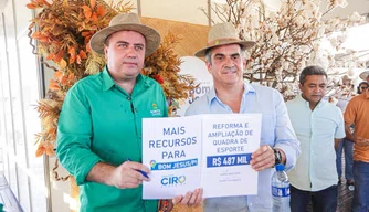 Ciro Nogueira leva mais investimentos a Bom Jesus como pavimentação e reforço à saúde