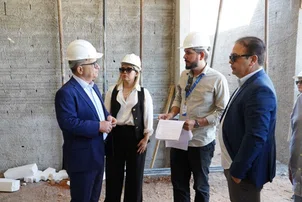Presidente do TJ vistoria obras de  Fórum em São Raimundo Nonato