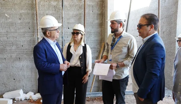 Presidente do TJPI vistoria obras do novo Fórum de São Raimundo Nonato