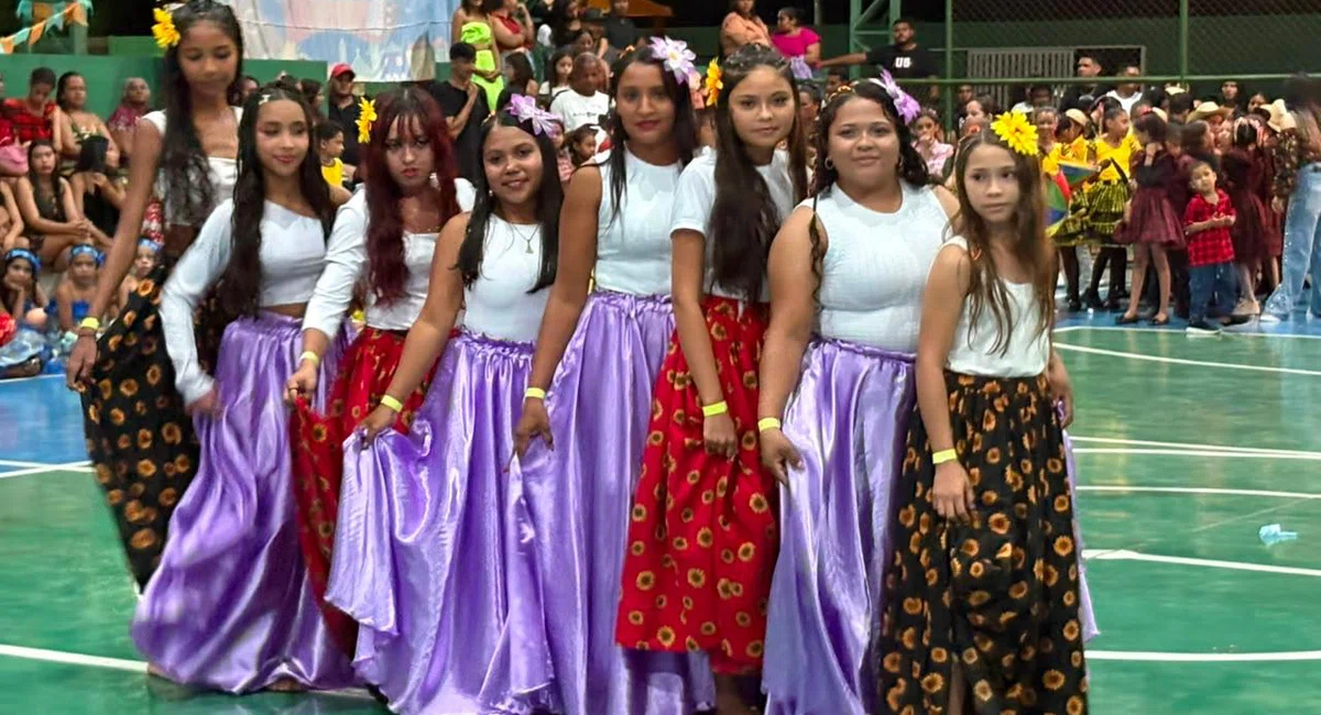 Arraiás nas escolas de Esperantina