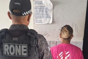 Polícia prende mulher condenada por tráfico de drogas na zona Leste 