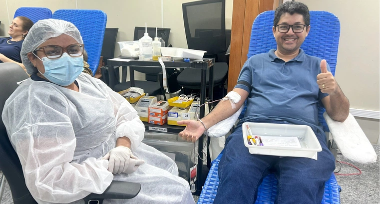 TRE-PI promove campanha de doação de sangue em parceria com o Hemopi