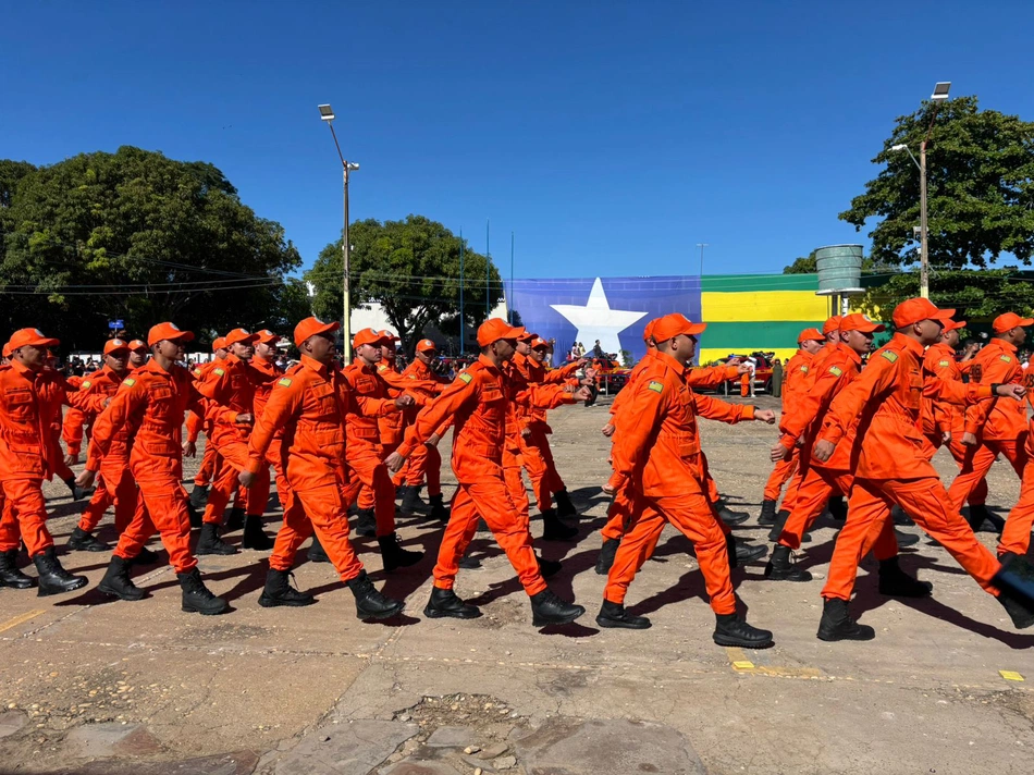 Solenidade de conclusão do Curso de Formação de Soldados Bombeiros Militares