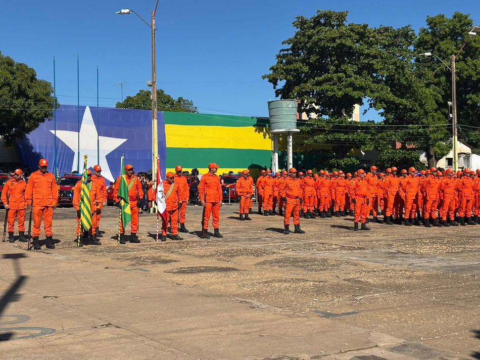 Solenidade de conclusão do Curso de Formação de Soldados Bombeiros Militares